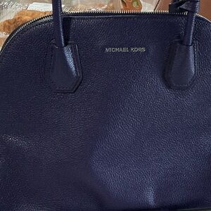 Michael Kors Dark Purple Satchel